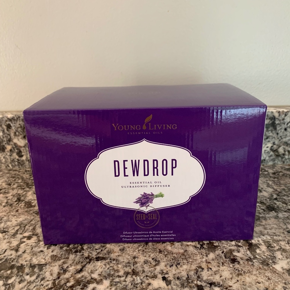 Brand New Young Living Dew Drop Essential Oil Diffuser